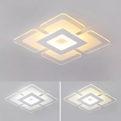 £5.99 • Buy LED Ceiling Lights Square Panel Down Light Kitchen Bedroom Living Room Wall Lamp