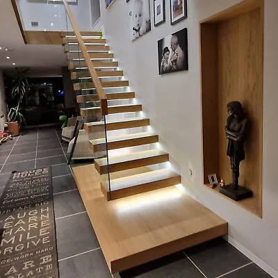 Oak Floating Cantilever Staircase. Nationwide Sercice Supply And Fitting UK Made • £7.77