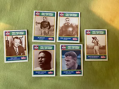 1990 Swell NFL Pro Football Hall Of Fame Cards - ALL Cards NM ! • $1.75