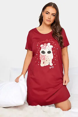 YOURS Plus Size Boofle ‘Warm And Cosy' Slogan Nightdress • £15
