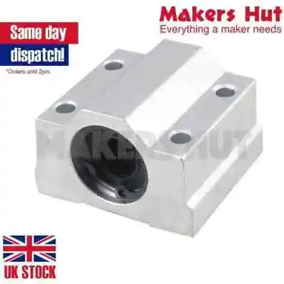 SC12UU 12 Mm Linear Ball Bearing Slide Unit CNC 3D Printer SCS12UU • £4.71