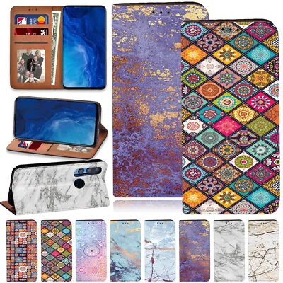 £4.99 • Buy Folio Stand Cover PU Pattern Leather Wallet Case-For Huawei 8A P30 P40 Pro/Plus