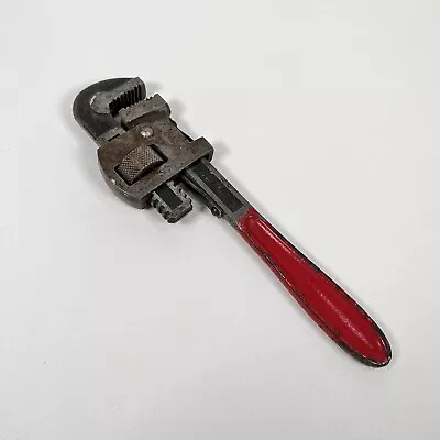 Dunlap #10 Pipe Monkey Wrench 10  Red Germany Vintage Antique • $14.99