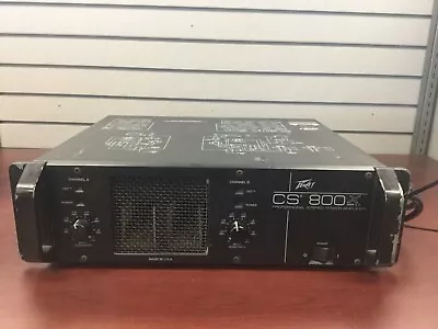 Peavey CS 800X 1200 Watt Professional Stereo Power Amplifier (Working/Tested) • $294.95