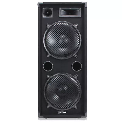 Max 170.673 Dual 12 Inch Passive DJ Speaker 1400W • £155