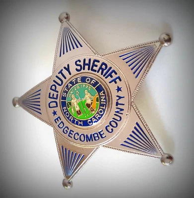£22.79 • Buy Obsolete Historical Police Usa Badge ... Edgecombe County / North Carolina