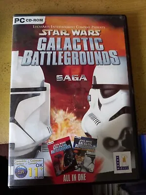 £3.50 • Buy Star Wars Galactic Battleground Saga (PC, 2002)