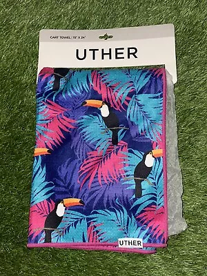 Uther Golf Cart Towel Toucans 15x24 Nwt • $21.95