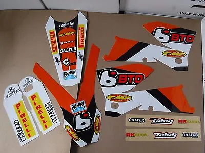 Team Bto  Ktm Graphics 2005 2006 Sxf Sx Mxc & 2005 2006 2007  Exc Xcw Xcwf  Excf • $39.99