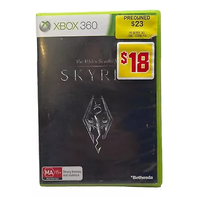 The Elder Scrolls V Skyrim (Xbox 360) Preowned • $4.55