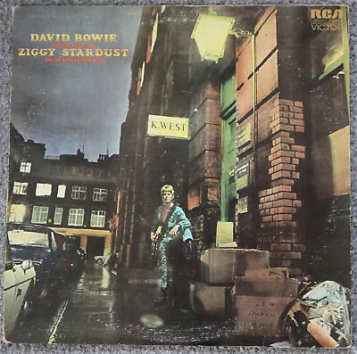 David Bowie  Rise & Fall Of Ziggy Stardust & Spiders From Mars  Vinyl Lp Records • £0.99