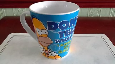 Simpsons  Don't Tell Me What To Do I Already Know How To Slack Off  Mug-2005-vg • £8.99