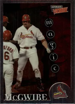 1999 (CARDINALS) Ultimate Victory #158 Mark McGwire MM • $1.49