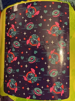 $14.99 • Buy Disney Lilo And Stitch Donuts Space PLUSH THROW BLANKET SUPERSOFT 46 X60 