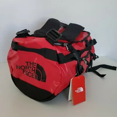 £72.11 • Buy The North Face Base Camp Duffel Bag Backpack 31l Xsmall Tnf Red/tnf Black
