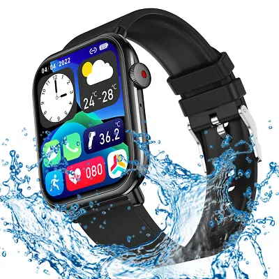 Smart Watch Women Men Fitness Tracker Heart Rate For IPhone Android Waterproof • $39.99