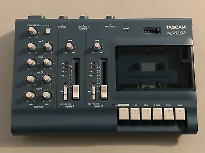 TASCAM MiniStudio Porta 02 MKII 4-Track Mixer Cassette Multitrack NO POWER AS IS • $89.99