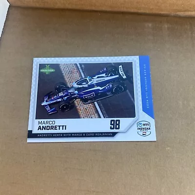 2024 Parkside NTT Indy Car Racing Card MARCO ANDRETTI #70 Car • $0.99