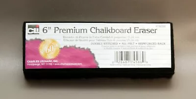 Premium Chalkboard Eraser All Felt 6 Inch Premium Quality Chalk Eraser (1) • $3.87