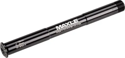 Maxle Stealth Front MTB 15x110mm (Length 158mm Thread 9mm Pitch M15x1.50) Black • $45