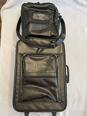 New PGA Tour Partners Club Life Member Wheeled Carryon Bag + Shoulder Cooler Bag • £71.26