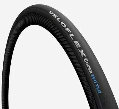 Veloflex Corsa EVO TLR Tubeless All Black  / ALL SIZES • $65.95