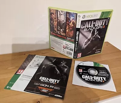 Call Of Duty Black Ops 2 II (Microsoft Xbox 360 PEGI 18) FAST & FREE UK SHIPPING • £9.95