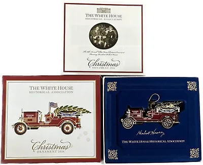 £11.92 • Buy The White House Historical Assoc 2016 Christmas Ornament H. Hoover Fire Engine