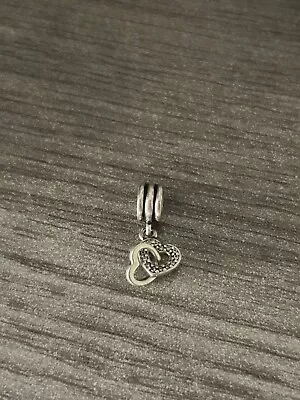 Pandora Charm Interlocking Hearts  • £5.50