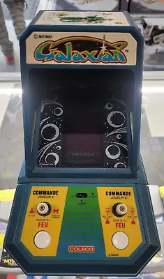 Galaxian Coleco Midway Mini Tabletop Arcade All Original Rare Canadian Version! • $181.07