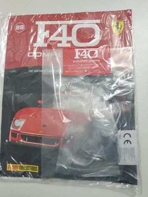 £25 • Buy PANINI Ferrari F40 COMPETIZIONE 1/8 Scale - Issue 88