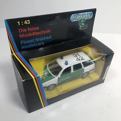 Diecast Passat Variant VW Station Wagon  POLIZEI  Germany 1014 New In Box • $23.10