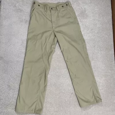 Vintage CC Filson Pants Mens 34 Chino Straight Brown Outdoors Hiking Work USA • $45