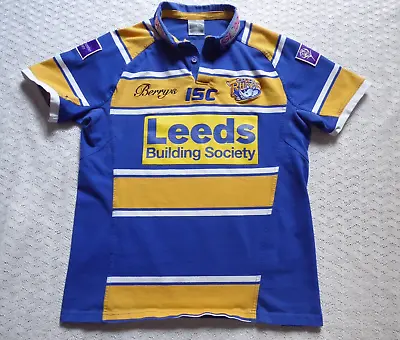 £25 • Buy LEEDS RHINOS JERSEY HOME RUGBY SHIRT BERRYS ISC 2014 2015 Size Large