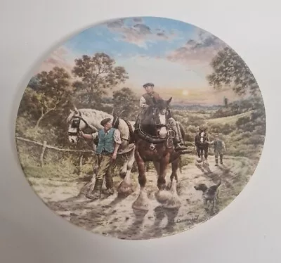 Wedgwood Life On The Farm Plate End Of The Day Collectors Decorative China • £2.99