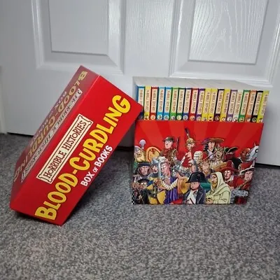 Horrible Histories - Blood Curdling Box Of Books (set Of 20 Books) • £29.95