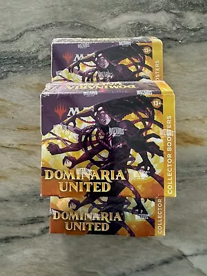 Magic The Gathering Dominaria United Collector Booster Box Factory Sealed • $164.99