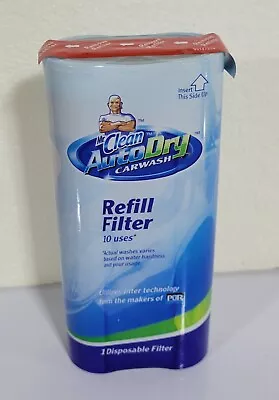 Mr Clean AutoDry Carwash System Refill Disposable Filter 10 Uses New Sealed • $60