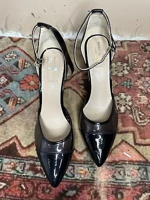 Marc New York Andrew Marc Peggy NWOB Size 8.5 Black Pointed Toe Pump Heels • $24.99