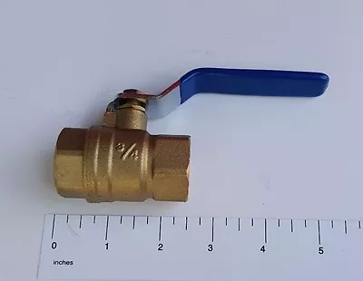 60) 3/4  Female Npt Threaded Lead Free Brass Ball Valve Full Port 600 Wog • $259.99