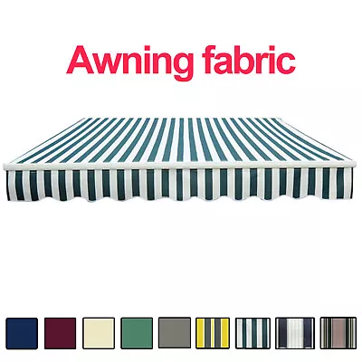 Replacement Fabric For Awning Canopy Garden Sun Shade Shelter Top Cover Frill • £29.99