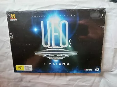 History UFOs And Aliens Collector's Gift Set 6 NEW & SEALED DVD REGION 4  • $16.84