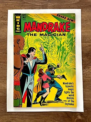 Mandrake The Magician # 1 VF/NM King Silver Age Comic Book Toymaker 19 J859 • $119.99