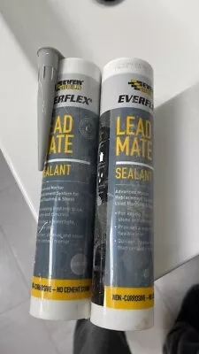 £2 • Buy 2 Lead Mate Flashing Mastic Silicone Sealant Roof Grey Led PVC Everbuild