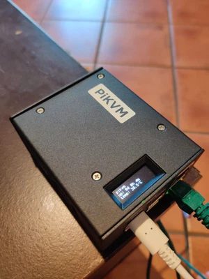 $440 • Buy Genuine PiKVM V3 (ASSEMBLED + Raspberry Pi 4 + AUpowerpack & Full Kit!) - As New