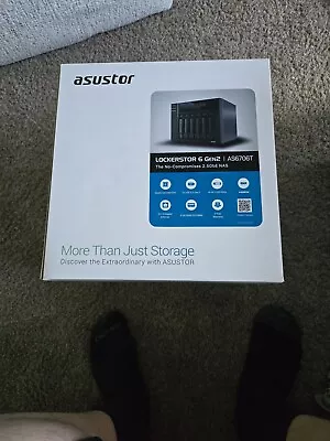 ASUSTOR Lockerstor 6 AS6706T SAN/NAS Storage System • $550