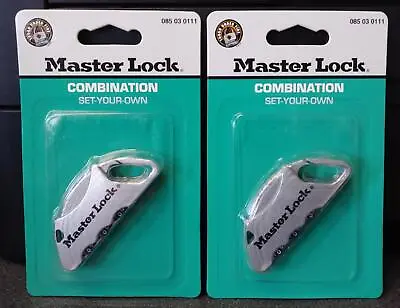 Master Lock 1556DTGT Combination Set-Your-Own Padlock (2 Packs) • $3