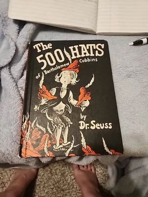 1938 Dr. Seuss “The 500 Hats Of Bartholomew Cubbins” Book Club Edition Vintage • $15