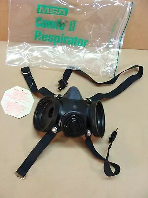 NEW Vintage MSA Classic COMFO II Respirator Half Mask Facepiece S 465825 SMALL • $24