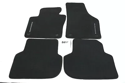 New OEM VW Jetta 2011-2018 Black Floor Mats 5C7-061-370-C-WGK Wolfsburg Edition • $80